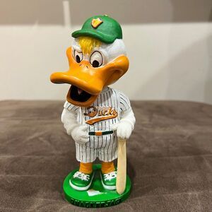 Long Island Ducks Mascot Bobblehead Quackerjack Minor League Vytra Sponsor 2000